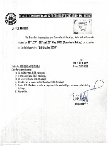 Eid ul-Adha 2026 Holidays